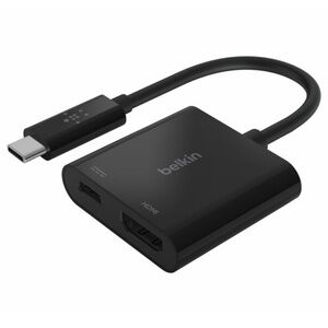 Belkin USB-C to HDMI + Charge Adapter - Black - Used, Good Condition